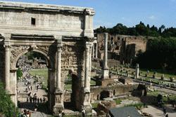 The Roman Forum.